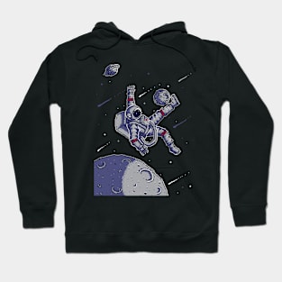 pixel astro overhead kick Hoodie